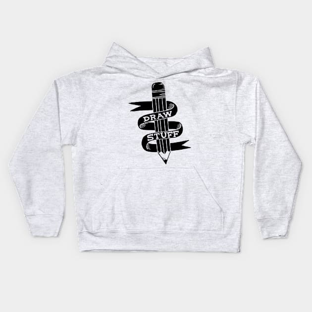 draw stuff Kids Hoodie by MatthewTaylorWilson